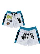 Anime Hajime No Ippo Šortai Vasariniai Sporto Salės Greitai Džiūstantys Sportiniai IPPO Šortai Fitnesui Treniruotėms Paplūdimio Kvėpuojantys Jogger Laisvalaikio Šortai L white