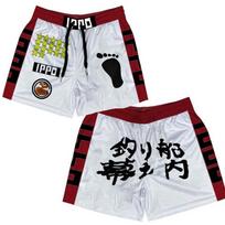 Anime Hajime No Ippo Šortai Vasariniai Sporto Salės Greitai Džiūstantys Sportiniai IPPO Šortai Fitnesui Treniruotėms Paplūdimio Kvėpuojantys Jogger Laisvalaikio Šortai 5XL white