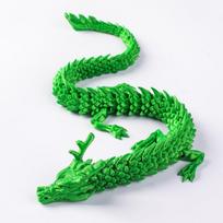 3D spausdintas drakono žaislo ornamentas - Kūrybiška rankų darbo dovanėlė figūrėlė