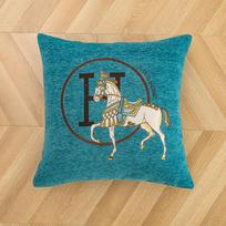 Dvipusėchenilinė prabangi dekoratyvinė pagalvės užvalkalas sofai 45x45 cm Pillowcase