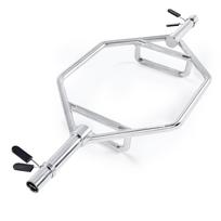 VEVOR Trap Bar Hex Bar, 50mm Hex Barbell, 360 kg Capacity Shrug Bars with Knurled Grips, Weightlifting and Strength Training Equipment 142.5 x 58 x 14.7 cm
