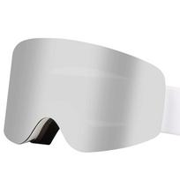 Clear Anlorr 7080  Snowboard Goggles Magnet Anti-fog UV Snow Glasses Safety Goggle Magnetic Ski Goggles juoda