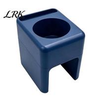 Professional Beauty Salon Accessory Chair Armrest Tray, Hair Storage Organizer with Phone/Cup Holder, Plastic Workspace Side Table for Customer