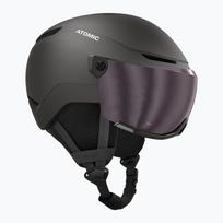 Vaikiškas slidinėjimo šalmas Atomic Revent Visor Jr black/red flash
