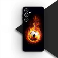 Futbolo Numeris Futbolo Dangtelis, skirtas Samsung Galaxy S22 S21 S20 FE Ultra Plus A07 A15 A16 A17 A25 A37 A57 + Coque Telefonų Dėklas Galaxy S20