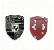 PQMZ2 1 vnt. automobilio priekinio variklio dangčio keičiamas ženklelis modifikavimo aksesuaras, tinkamas Porsche GTS Cayenne 718 911 Panamera Macarman Taycan