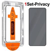 For Xiaomi Mi Poco X7 Pro Anti-spy Films Privacy Tempered Glass Screen Protectors with Auto Alignment Dust-free Easy Install Box for Mi Poco X7Pro