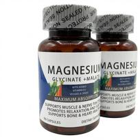 Magnio glicinato ir malato kompleksas su D3 – Didelės absorbcijos kaulų ir raumenų palaikymas 2pack
