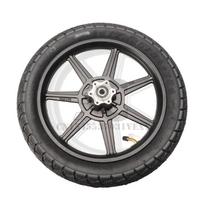 Visiškai nauji 14 colių aliuminio ratlankiai su 14x2.125 padangomis elektriniams paspirtukams, elektriniams dviračiams, sulankstomo dviračio priedai No brake disc gray