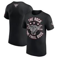 The Rock Paskutinis Bosas Brahma Vyriški Marškinėliai Vasariniai Trumpomis Rankovėmis Moteriški Marškinėliai 2025 Nauja Mada Sportiniai Vaikų Drabužiai Viršutiniai M black