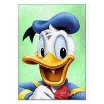Mickey 5D Diamond Painting Disney Full Diamond Embroidery Cartoon DIY Rhinestone Pictures Cross Stitch Kits Crafts Home Decor Round 20x30cm gray