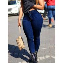 Women's Mid Rise Skinny Jeans Slim Fit Denim Pants High Stretch Washed Streetwear Denim Trousers 3XL gray