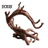Rustic Organic Decor 3D Printed Tree Branch Phone Stand, Artistic Twisted Wood Desk Holder Mobile Dock for Cell Phone, Home Office, Unique Gift Stable ruda