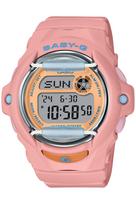 CASIO Baby-G BG-169PB-4JF Digital Watch, 20 ATM Water Resistant, Phone Number Memory Function, Women's gray