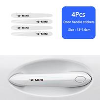 Car Door Bowl Film Transparent Handle Sticker Protector Cover For Mini Cooper JCW Works R56 R50 F54 F55 F56 F57 F60 R52 R55 R53