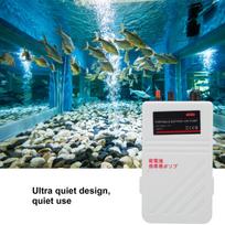 Aquarium Air Pump Portable Electric Emergency Battery Oxygen Pump 1.5V for Fishing blue
