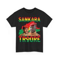 Afrikos Pasipriešinimas Thomas Sankara Burkina Fasas Ibrahim Traore Unisex 100% Medvilnės Marškinėliai Vyriški Viršutiniai Drabužiai 5XL įvairiaspalvis