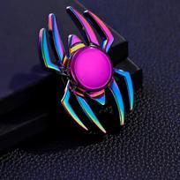 Fidget 1/3 vnt. Besisukantis voro formos metalinis suktukas Puikiai tinka atsipalaidavimui ir pramogoms Kalėdinės ir Helovino dovanos purple