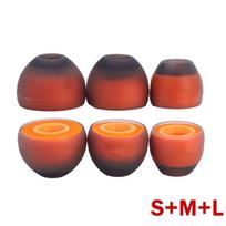 Memory Foam Earbud for Sony WF-1000XM4 WF 1000XM3 Wireless Earphone Replacement Eartips Silicone Ear Plugs Protective Sleeve 1 Pair orange