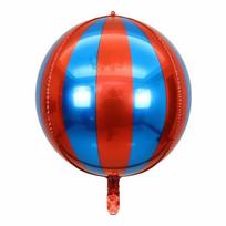 22  4D Disco Aluminum Foil Balloon for Parties & Events blue