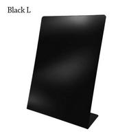 Metalinė magnetinė lenta Vertikalus laikymo ir eksponavimo skydas Nauja stalinė pranešimų lenta Mokyklai Biurui Black L