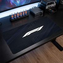 F1 Pattern Mousepad Anti?Slip Rubber Desk Pad For Gaming Working Desktop Decoration 30cmx80cm(11.8x31.5inch)