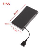 DC 4.5V Portable Mini AA Battery Holder Storage Box Case USB Power Supply Battery Box For 5th And 7th Batteries A5