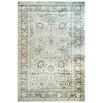 Žali tradiciniai rytietiški didelio ploto kilimai Svetainės kilimas Salotinės pilkos spalvos su gėlių raštais kilimėlis Miegamojo koridoriaus takelis neslystantis kilimas 40x60cm white