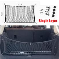 For Hyundai Kona Encino Kauai OS SX2 2018-2025 Car Rear Trunk Net Storage Bags Cargo Elasticity Organiser Luggage Accessories