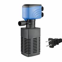3 viename akvariumo filtras siurblys Energijos taupymas Tylus veikimas Panardinamas filtras Juoda filtro vata Plastikinis vandens filtras siurblys white