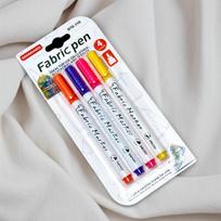 4/8/12 Random Colors Waterproof Fabric Marker Pens Set for DIY Art, Graffiti, Textile Projects - Ideal for T-Shirts, Shoes, Wood white