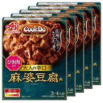 CookDo Ground Meat Mapo Tofu Sauce Adult Spicy 120g 5 Pack Easy Cooking Retort Rice Bowl Side Dish Mix