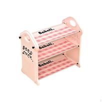Vaikų batų lentyna, Mini organizatorius, Prieškambaris, Miegamasis, Taupantis vietą, Rožinė, 3 pakopos Pink 3 Tiers beige