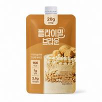 Flimeal Sotius maisto pakaitalas Mažai kalorijų Mažai cukraus Maisto pakaitalo kokteilių serija 2 45g #Brown Grain*1bag