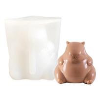 Silicone Moulds Capybara Baking Molds Handmade Epoxy Resin Molds Plasters Molds Animal Castings Molds Soap Molds 1 white