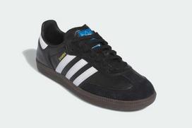 IE3100 adidas Originals Samba ADV Core Black Footwear White Gum (Men's) 5.5 gray