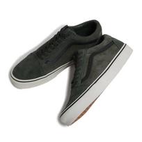 VN000D9YBGK Vans Old Skool Pig Suede  Green 8 black