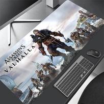 Assassin s Creed pelės kilimėlis Animacinis Užrakintas kraštas Didelis žaidimų kilimėlis Kompiuterio žaidėjo klaviatūros kilimėlis Stalo pelės kilimėlis PC stalo kilimėliai 30cmx60cm(11.8x23.6inch)
