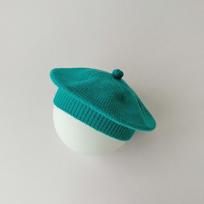 Soft Baby Beret Hat Knitted Painter Hat Children's Accessories Kids Berets  Boys Girls ežero mėlyna spalva
