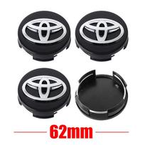 4 vnt. 56/62 mm automobilio ratlankio centrinis dangtelis, skirtas Toyota Yaris Prius Rav4 Land Cruiser Highlander TRD Corolla qaw7 C-HR Aygo, Automobilio aksesuarai