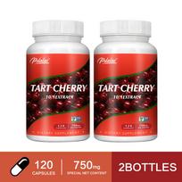 Pslalae - 750 mg Tart Cherry 10:1 Extract Dietary Supplement - Kidney and Joint Health 120*2