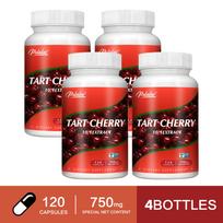 Pslalae - 750 mg Tart Cherry 10:1 Extract Dietary Supplement - Kidney and Joint Health 120*4