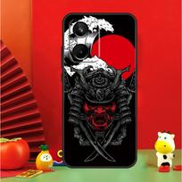 Anime Japanese Samurai For Realme GT6 GT7 15 Pro 10 11 12 13 14 Pro Plus C65 C67 C63 C61 C55 C51 C53 C35 C75 Case Realme C31 black