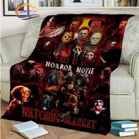 Siaubo filmo Chucky pledas ir Tiffany flanelinis pledas sofai, lovai, sofai, Helovinui, lengvas, gerbėjų dovanos, pledas 100cmx150cm