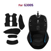 Anti-Slip Mouse Grip Tape Skate For Logitech G300S Gaming Mouse Suck Sweat Sticker For Computer E-Sports Gamer A11 black