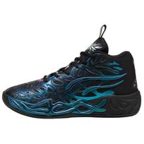 PUMA MB.04 Vidutinio aukščio krepšinio bateliai Unisex Juodi Mėlyni 311310-01 42 mėlyna