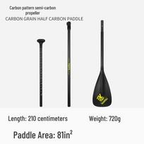 KOETSU Carbon Fiber Telescopic Paddle for SUP and Kayak