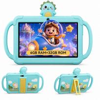 VerkfulPc K8 7  Kids Tablet Android 2GB+4GBexpandable RAM 32GB ROM 3000mAh,5G WiFi mėlyna
