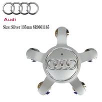 AAAA----4vnt. 135mm -Automobilio ratlankio centriniai dangteliai 8R0601165 VOLVO Audi 8p 8v A4 Q3 S3 Q5 SQ5 S4 A3 Automobilių priedai gray