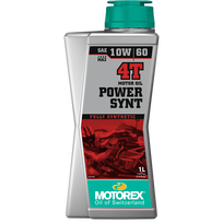 Motociklo variklio alyva MOTOREX POWER SYNT 4T 10W60 MA2 1L